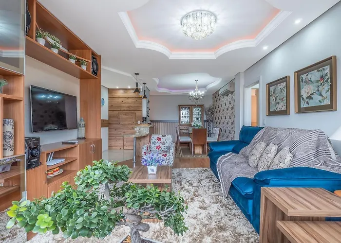 Fascino 302 - Apartamento 600 Metros Rua Coberta De Gramado